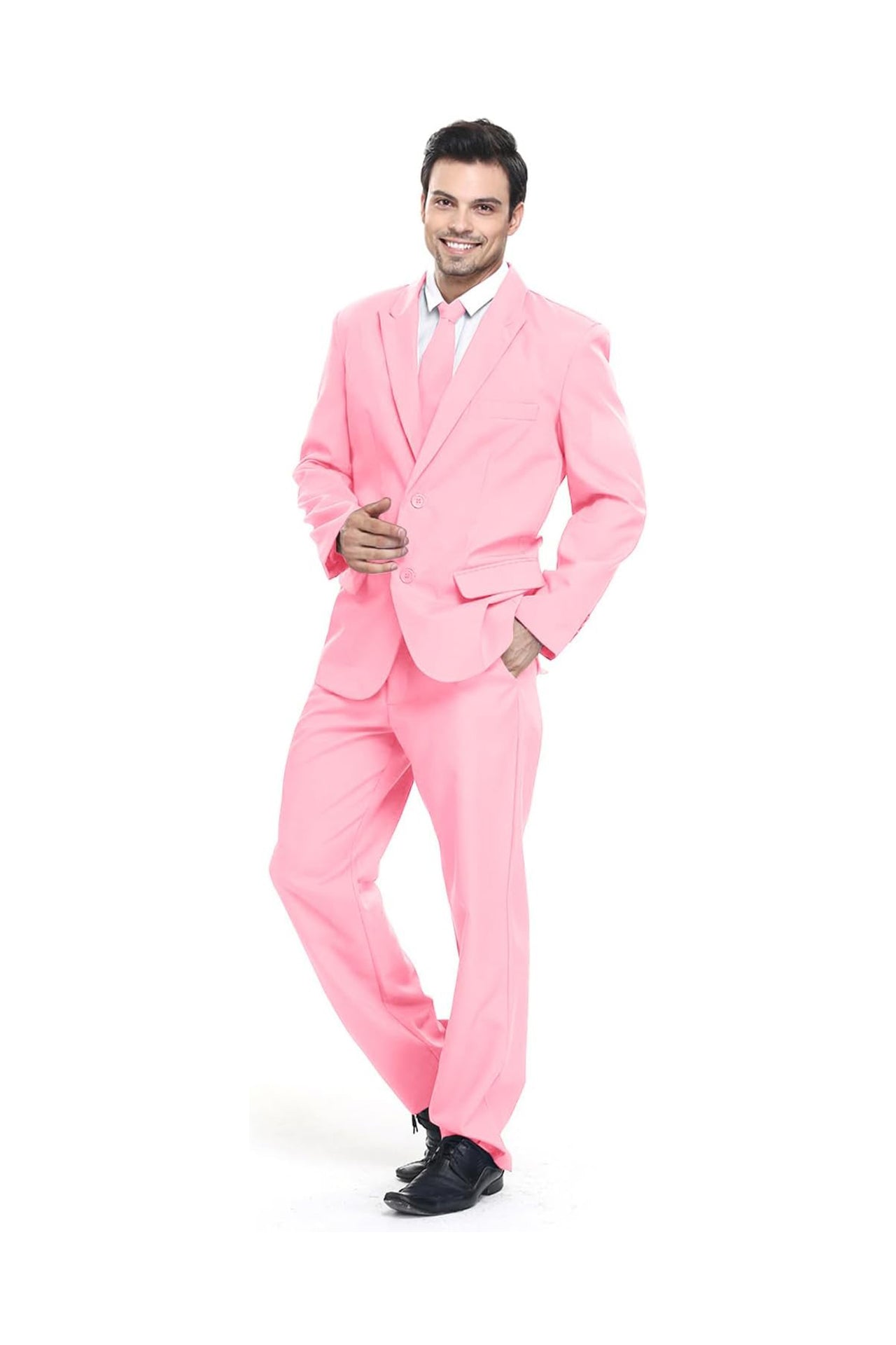 light pink color dress for men Light Pink Kurta and White Trouser