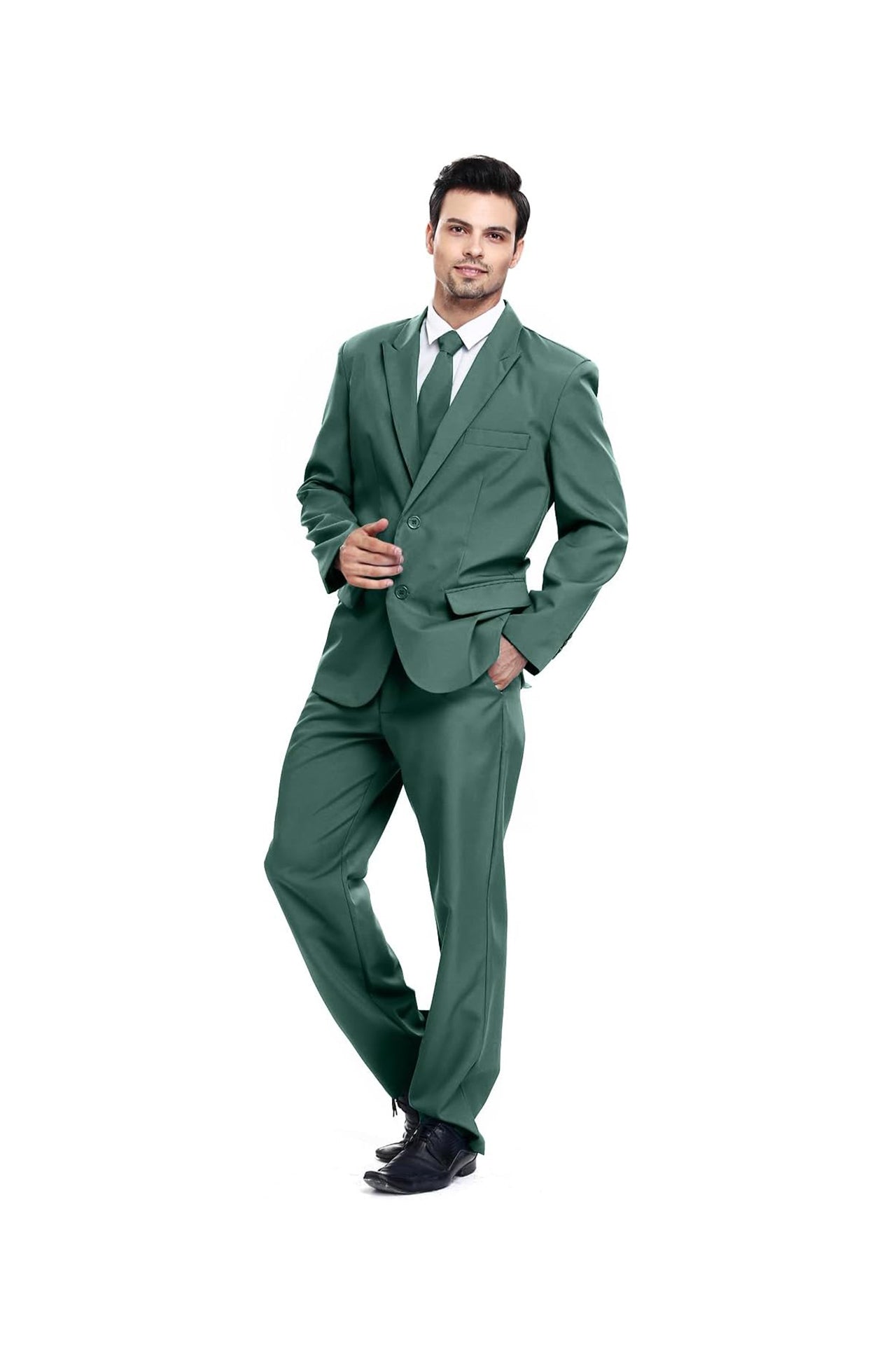Buy Men's Party Suit Solid Color | Trendy Dark Green Men Outfits Buy Men's Party Suit Solid Color | Trendy Dark Green Men Outfits