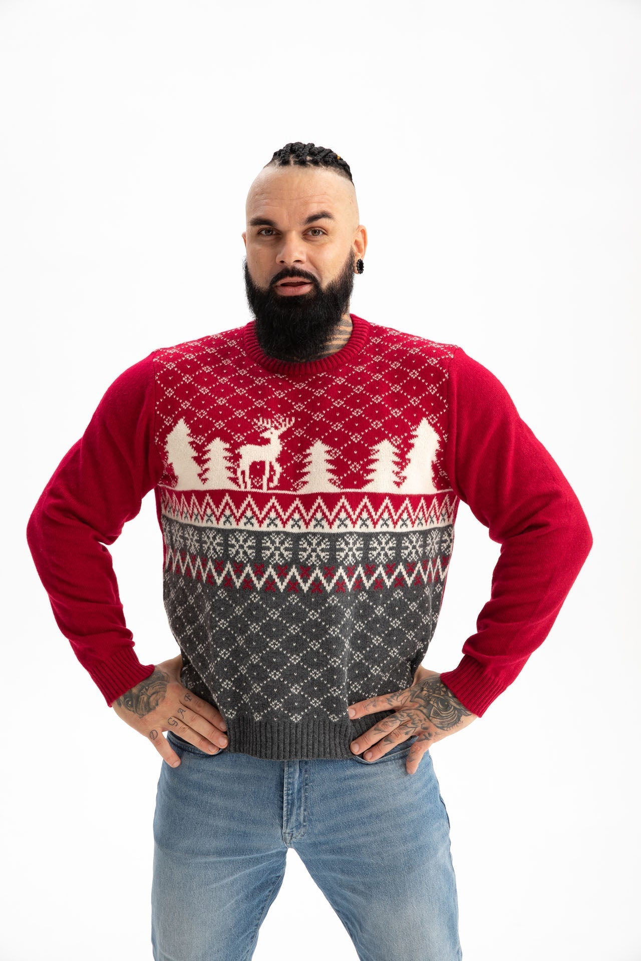 Buy Classic Vintage Fair Isle Sweater for Men Women You Look Ugly Today