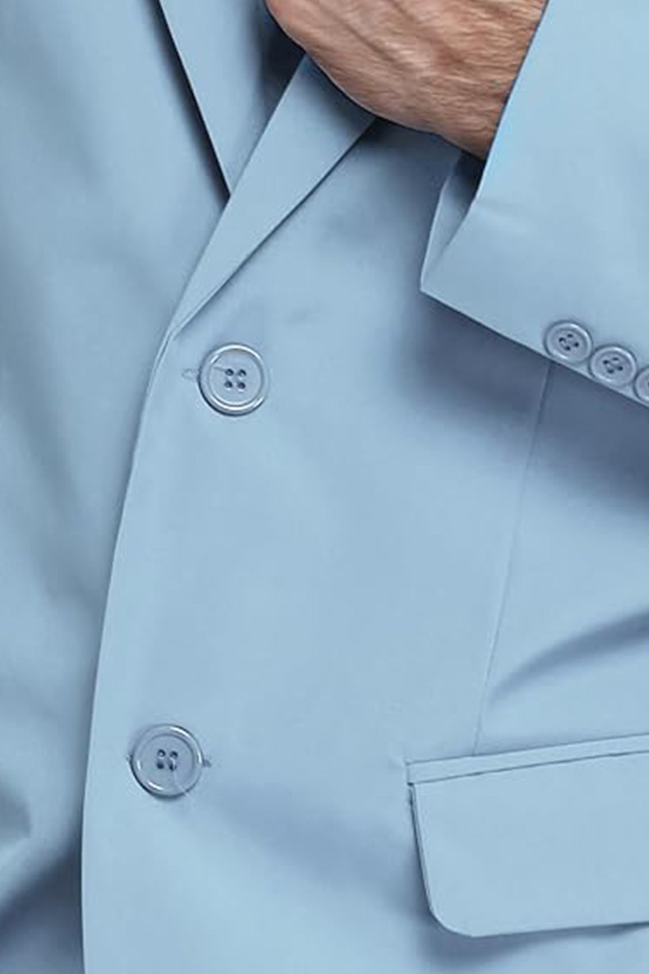 Men's Party Suit Solid Color | Light Blue