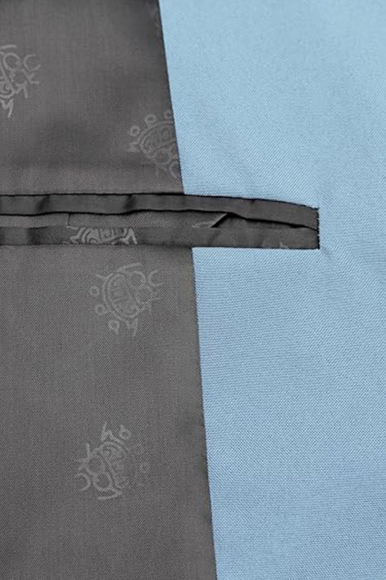 Men's Party Suit Solid Color | Light Blue