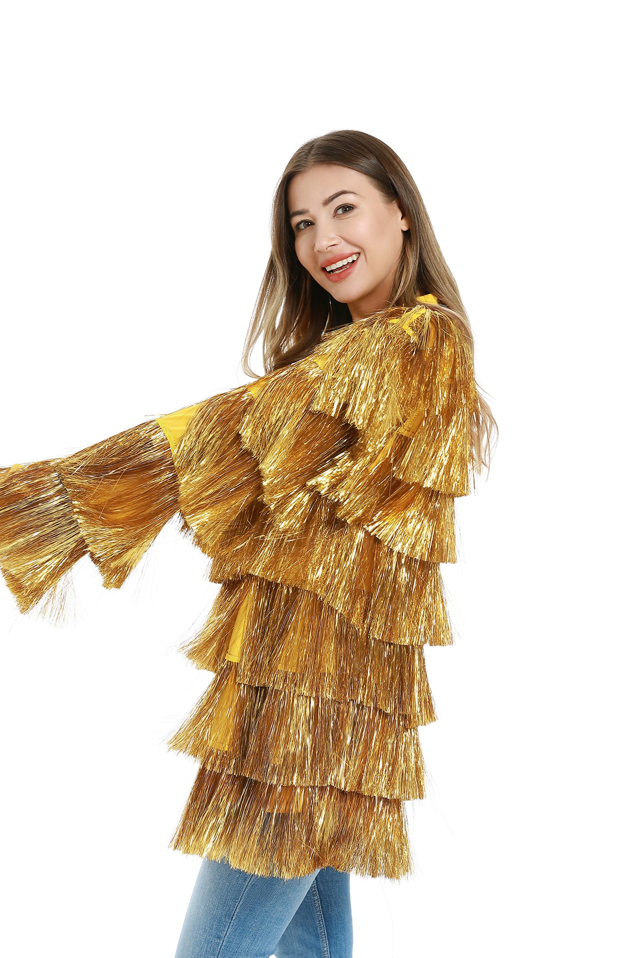 Funny Novelty Santa Gold | Women