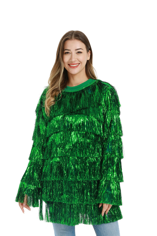 Funny Novelty Santa Green | Women