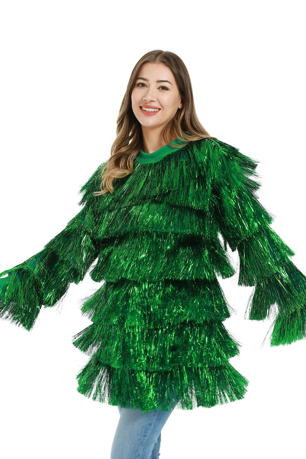 Funny Novelty Santa Green | Women