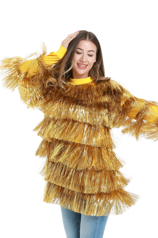 Funny Novelty Santa Gold | Women