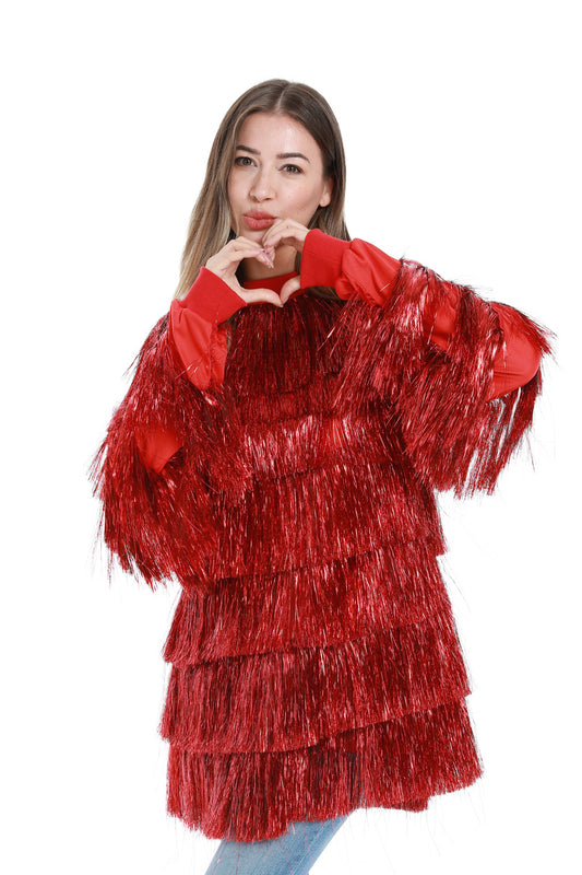 Funny Novelty Santa Red | Women